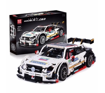 Model do składania Mould King 13075 Mercedes-Benz C63 Zestaw klocków z 2270 elementów