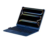 Typecase Flexbook Touch z klawiaturą do iPad Pro 11" 2024/2025 Ciemny niebieski