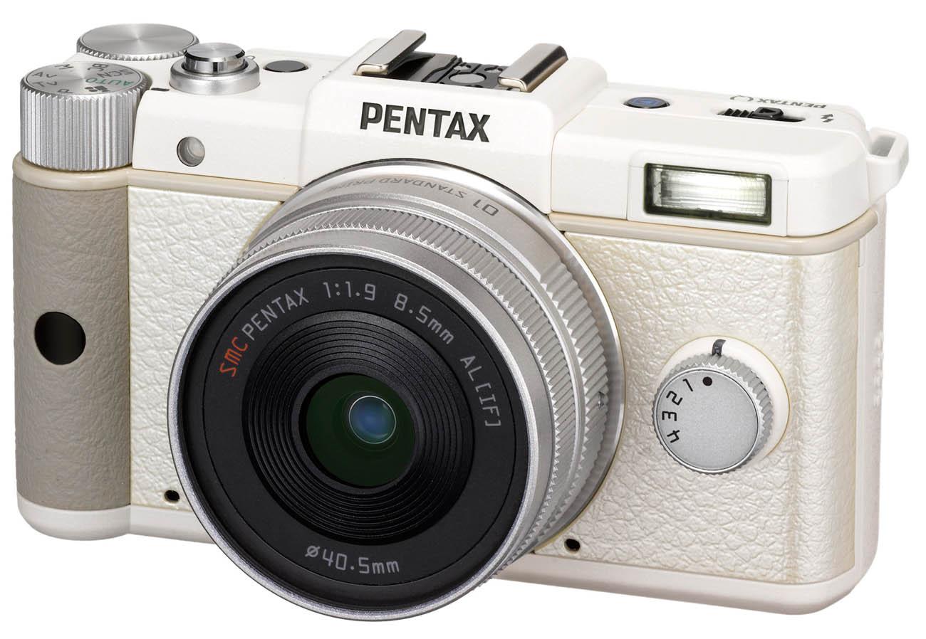 Pentax Q + 8.5 mm (biały)