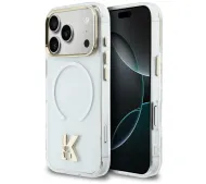 Karl Lagerfeld IML K Head Logo MagSafe do iPhone 17 Pro Przezroczysty