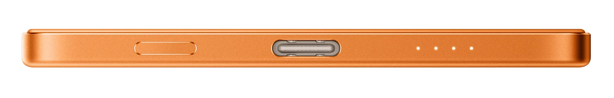 фото Внешний аккумулятор (повербанк) Xiaomi Magnetic UltraThin 5000mAh 15W Orange (BHR0975GL) 3