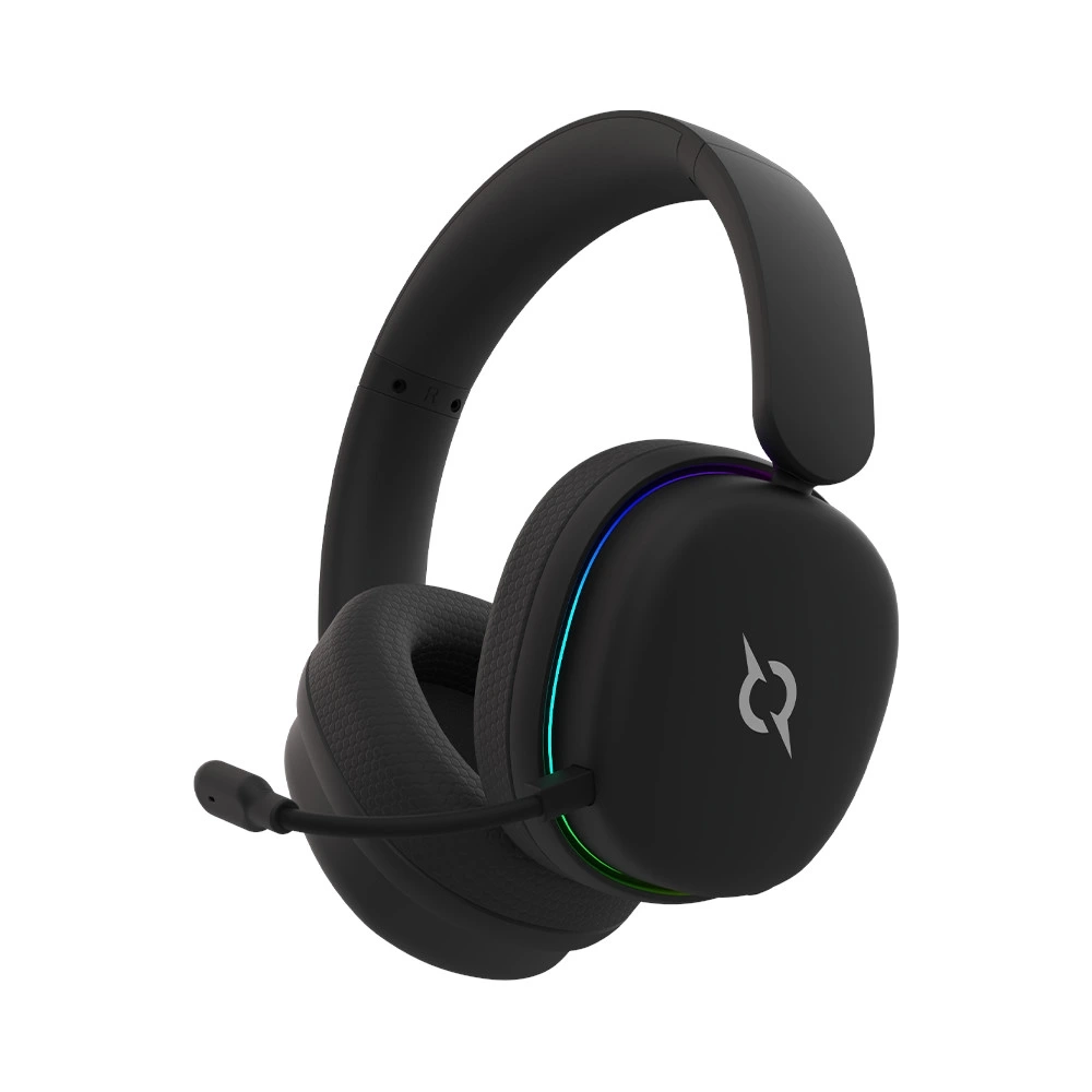 Słuchawki bezprzewodowe z mikrofonem Aqirys Luna Nauszne Czarny