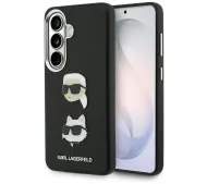 Karl Lagerfeld Saffiano Double Heads Metal do Galaxy S26+ Czarny