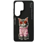 Nimmy Glasses Cool Cat do Galaxy S26 Ultra Czarny