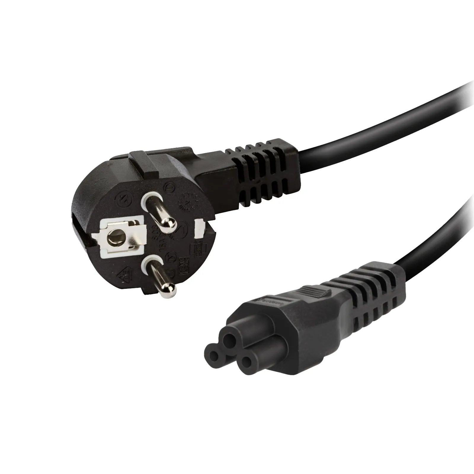Kabel zasilający Vivanco VVIT3POL180SHU 1,8m Czarny