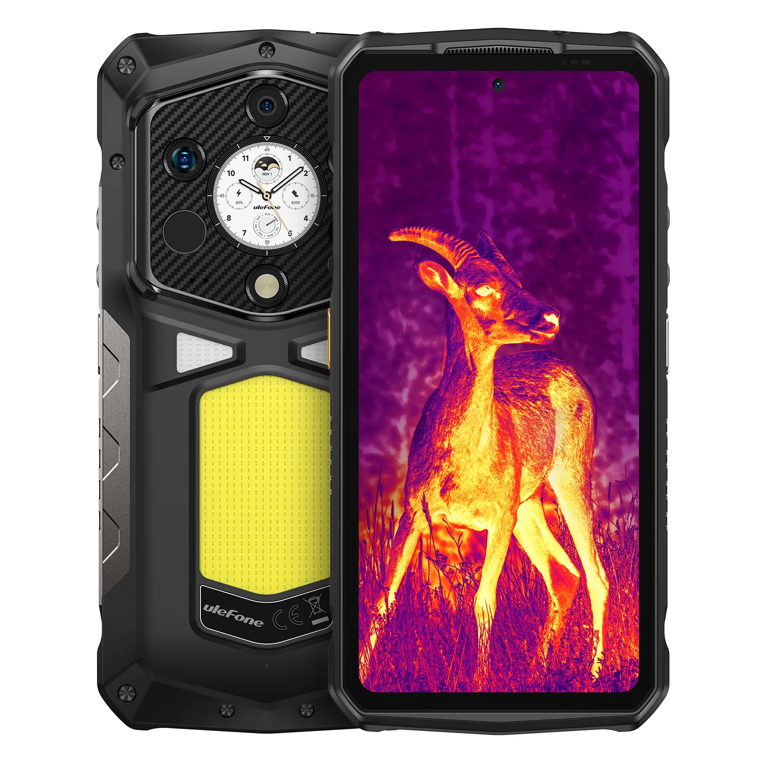 Smartfon uleFone Armor 29 Pro Thermal 16/512GB 6,67" 120Hz 50Mpix Czarny