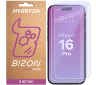 Bizon elastyczne Glass Mule Duo do iPhone 16 Pro 2 sztuki