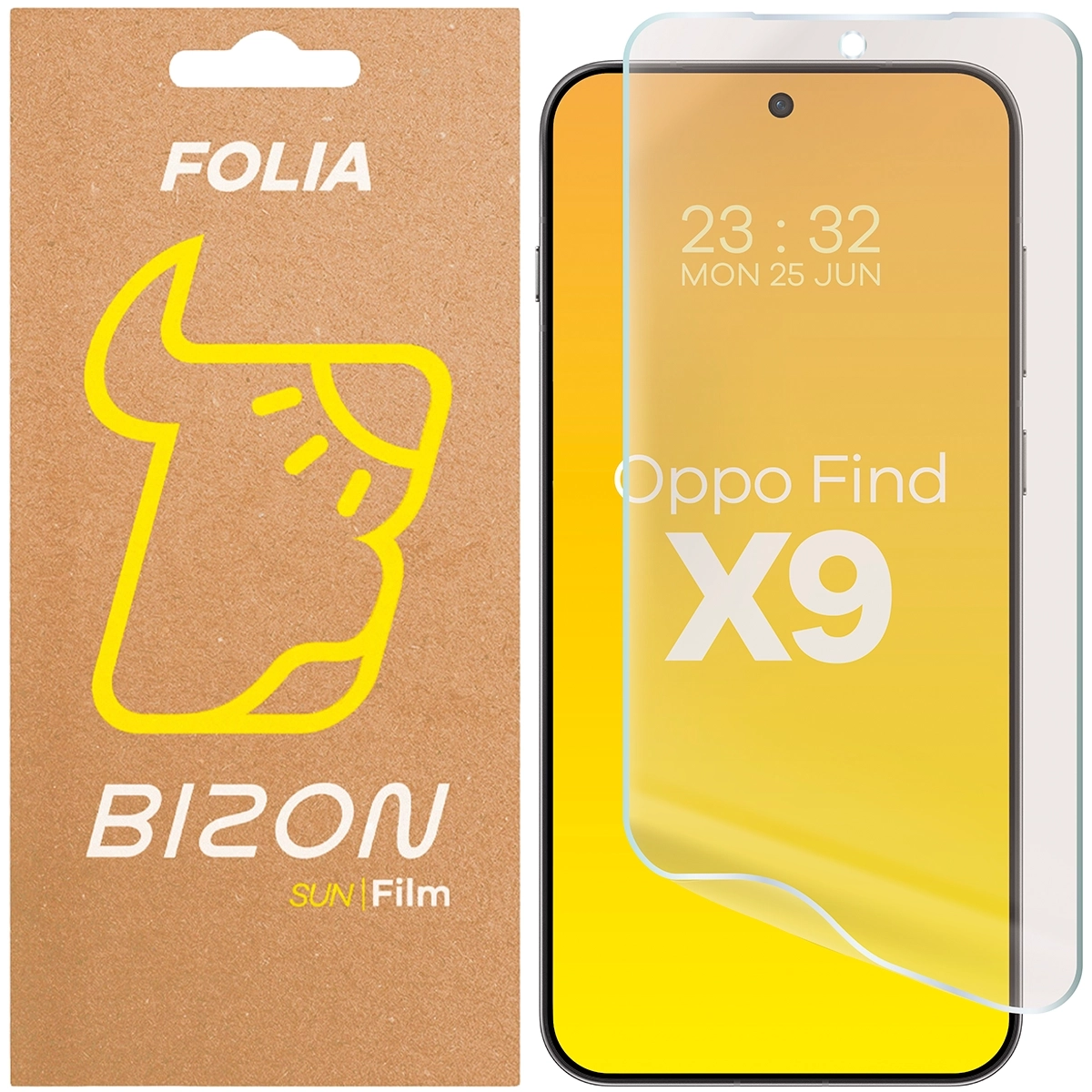 Folia ochronna Bizon matowa Film Sun do Oppo Find X9