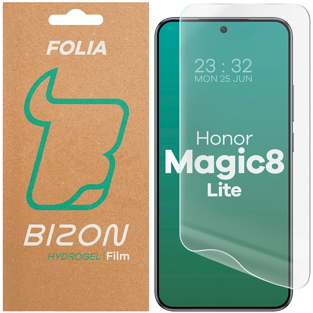Folia hydrożelowa Bizon na ekran Film Hydrogel Front do Honor Magic8 Lite