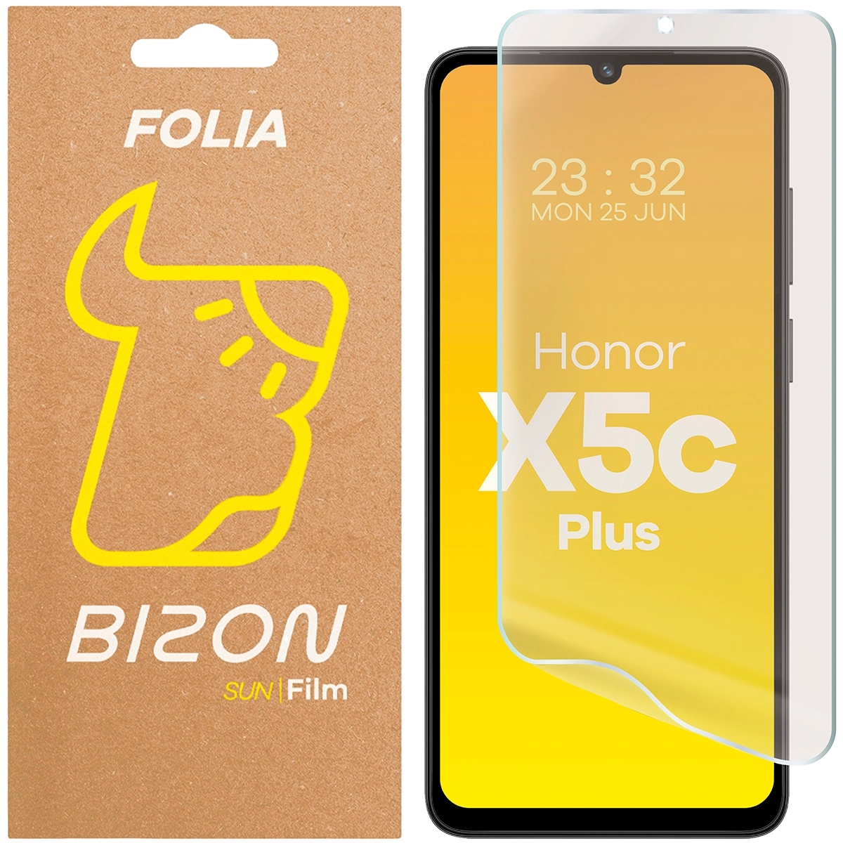 Folia ochronna Bizon matowa Film Sun do Honor X5c Plus