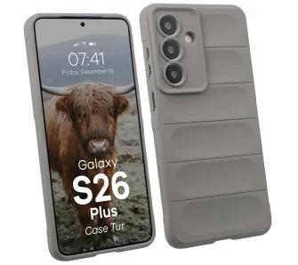 Etui Bizon Tur do Galaxy S26 Plus Jasnoszary