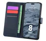 Bizon Case Pocket do Honor Magic8 Pro Granatowy
