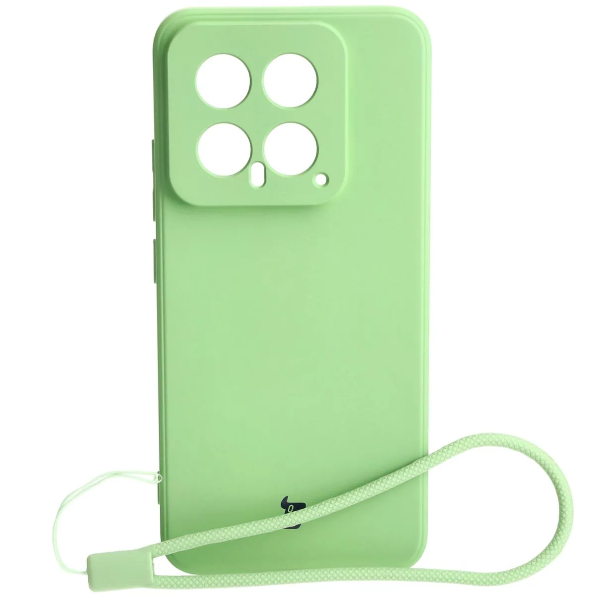 Etui Bizon Silicone Sq do Xiaomi 14 Zielony