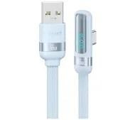 USAMS US-SJ651 USB-A do USB-C 1,2m Niebieski