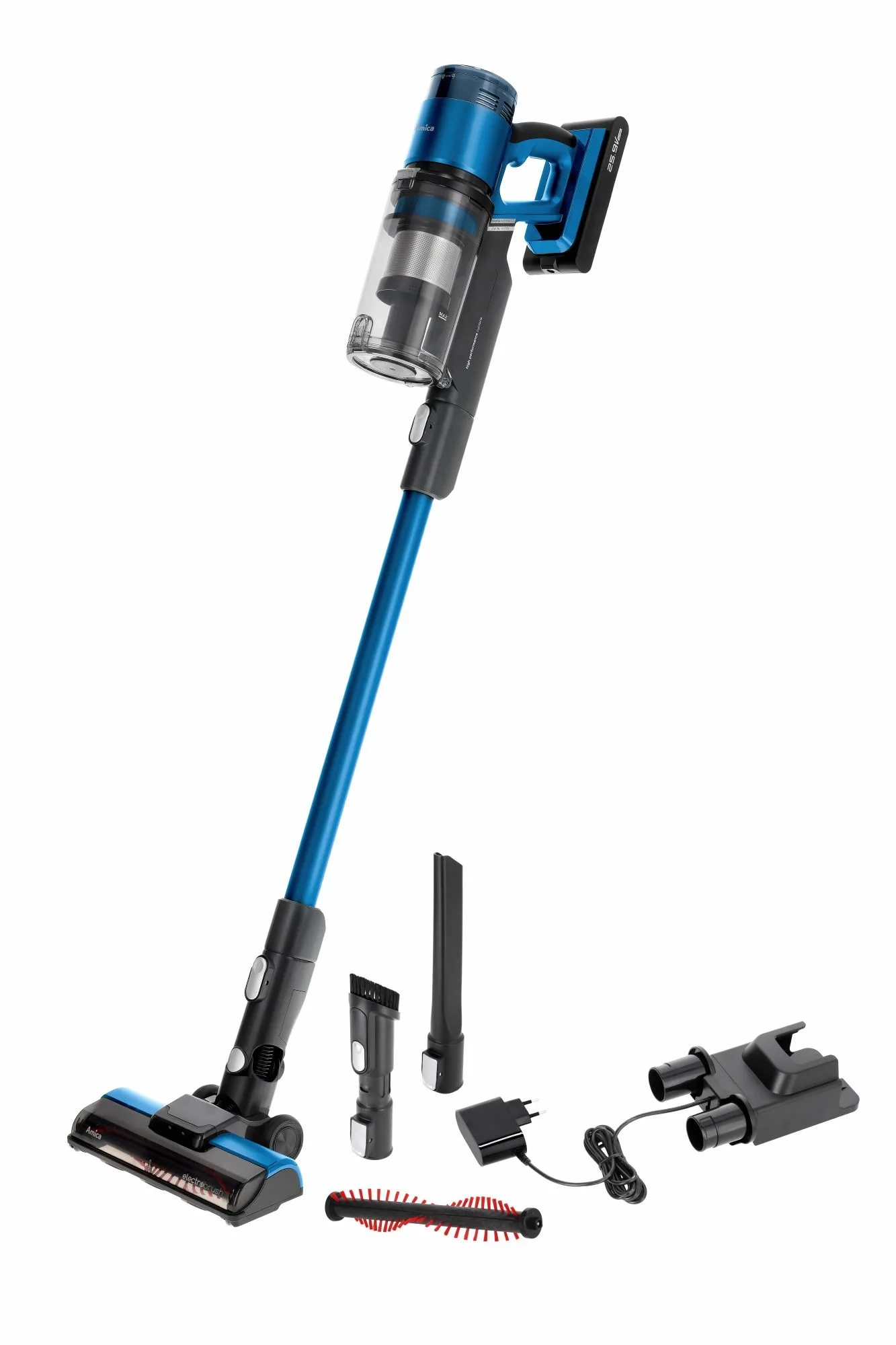 Odkurzacz pionowy Amica VMB Zonda 50min Wymienny akumulator