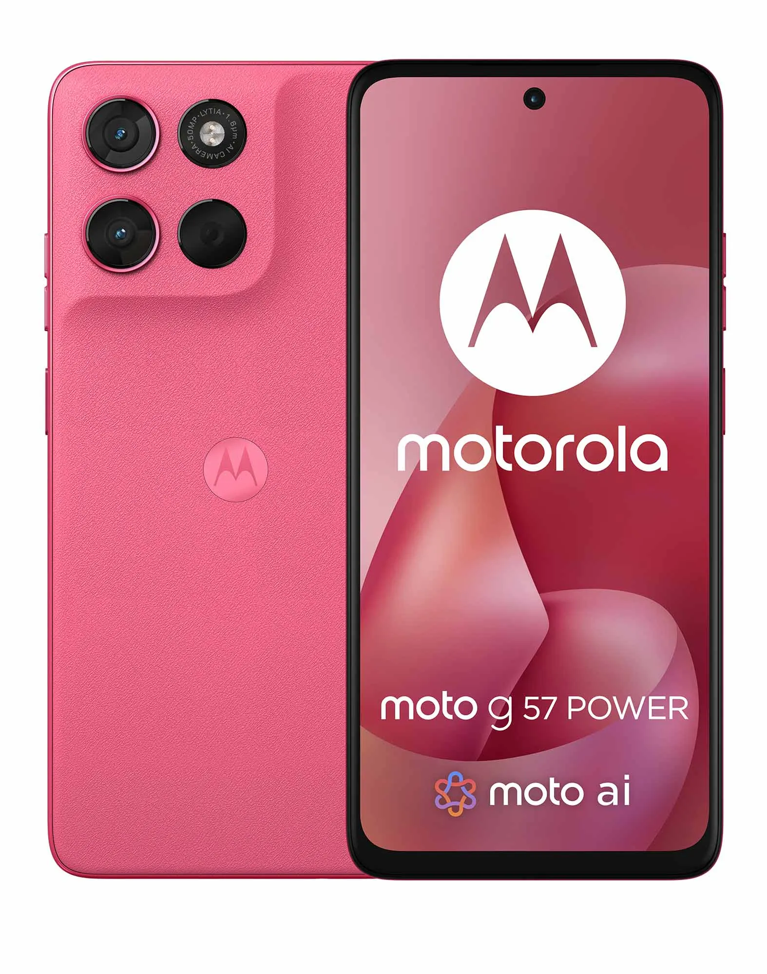 Smartfon Motorola moto g57 Power 5G 12/256GB 6,72" 120Hz 50Mpix Różowy