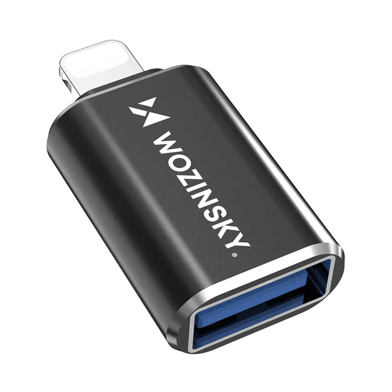 Adapter Wozinsky WALA-01 Lightning do USB-A OTG Czarny