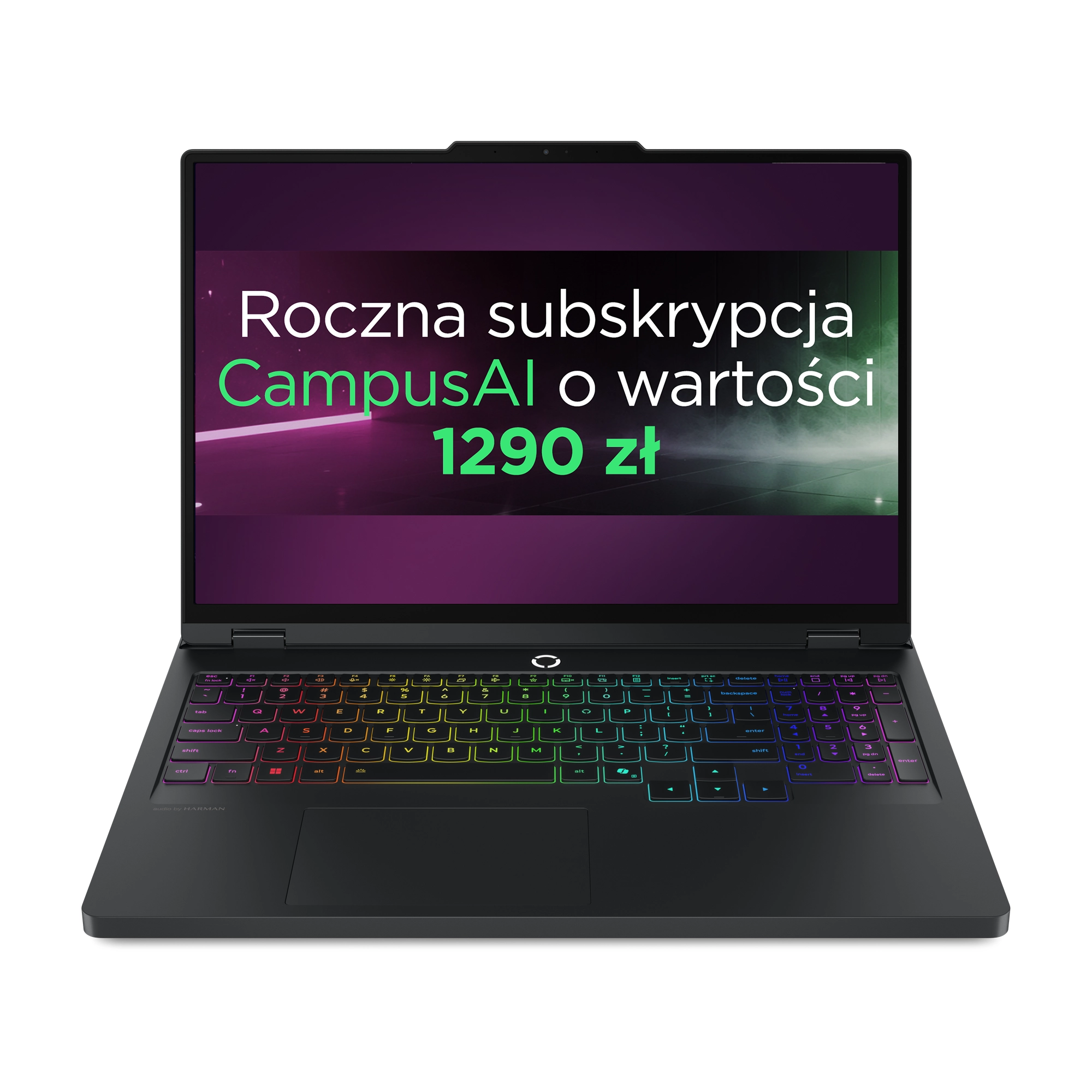Laptop gamingowy Lenovo Legion Pro 5 16ADR10 16" 240Hz R9 8945HX 32GB RAM 1TB Dysk SSD RTX5060 DLSS4 Czarny Funkcje AI