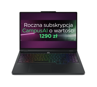 Laptop gamingowy Lenovo Legion Pro 5 16ADR10 16" 240Hz R9 8945HX 32GB RAM 1TB Dysk SSD RTX5060 DLSS4 Czarny Funkcje AI