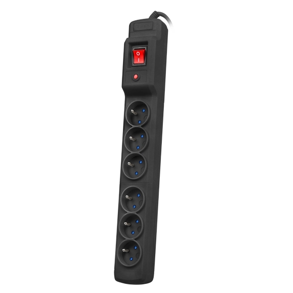 Listwa Armac MULTI M6 6 gniazd 10m Czarny