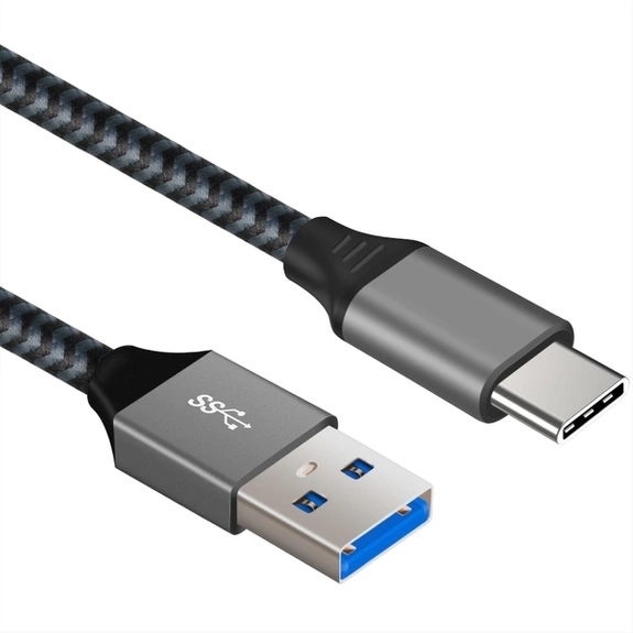 Kabel ART OEM-C2-2 USB-A do USB-C  QC3.0 15W 2m Szary