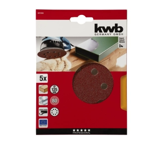 Papier ścierny Einhell 49491908 K-80 125mm