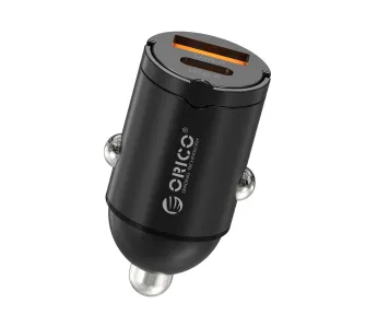 Ładowarka samochodowa Orico MR-30-1A1C-BK-EP USB-C USB-A 30W Czarny