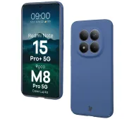 Bizon Case Łupka do Xiaomi Redmi Note 15 Pro Plus 5G / POCO M8 Pro 5G Niebieski