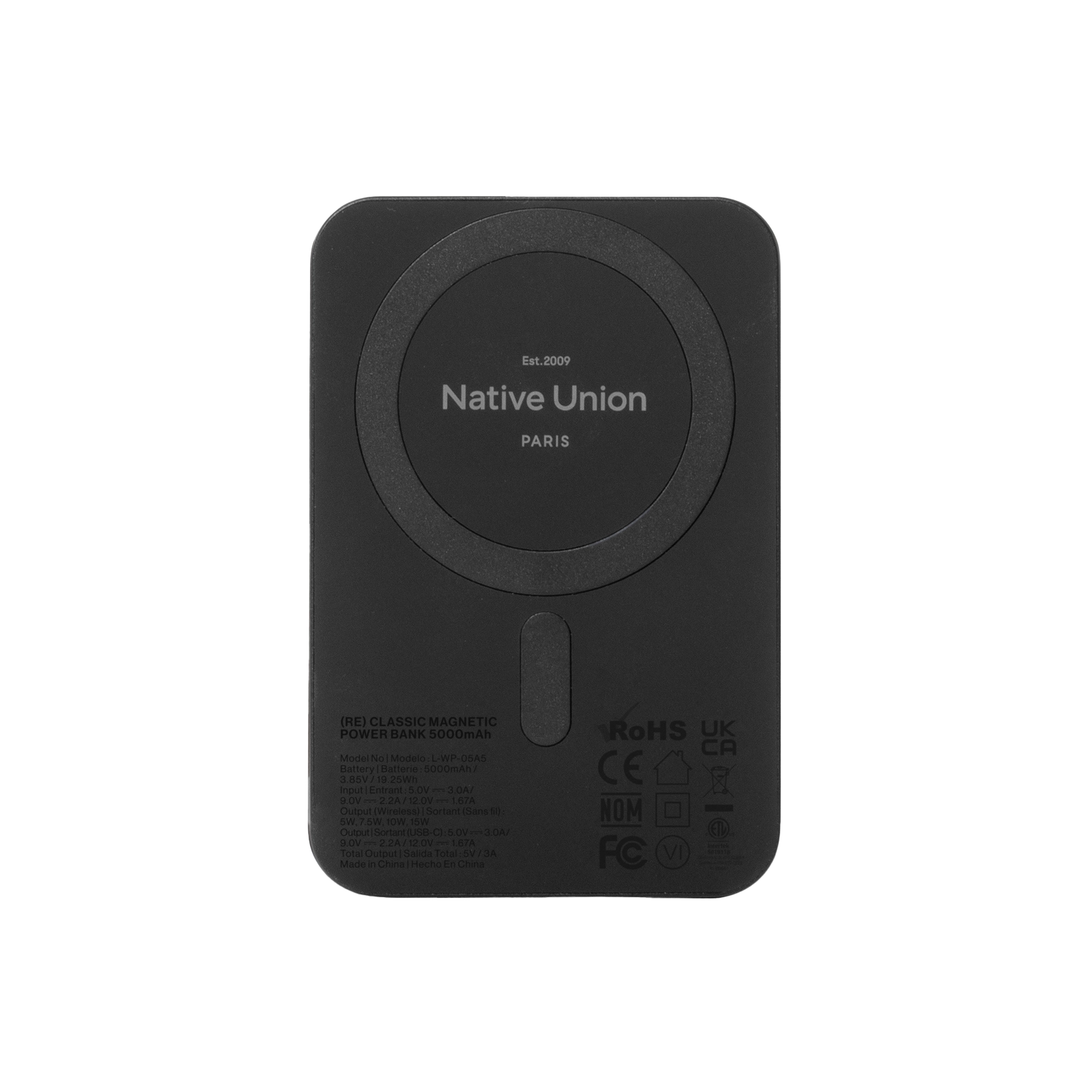 Powerbank Native Union (Re)Classic 5000mAh 20W Czarny