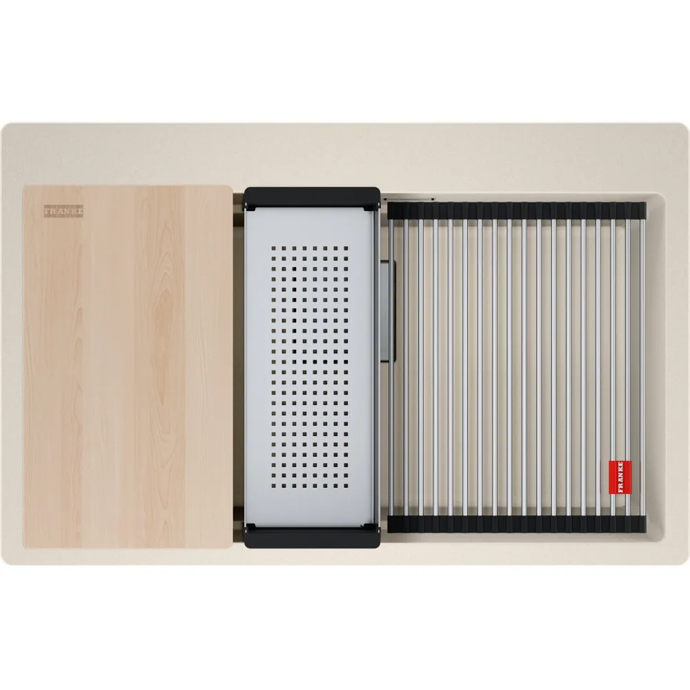 Zlewozmywak Franke Kanon KNG PRO 610-73 FTL Granitowy Orzechowy