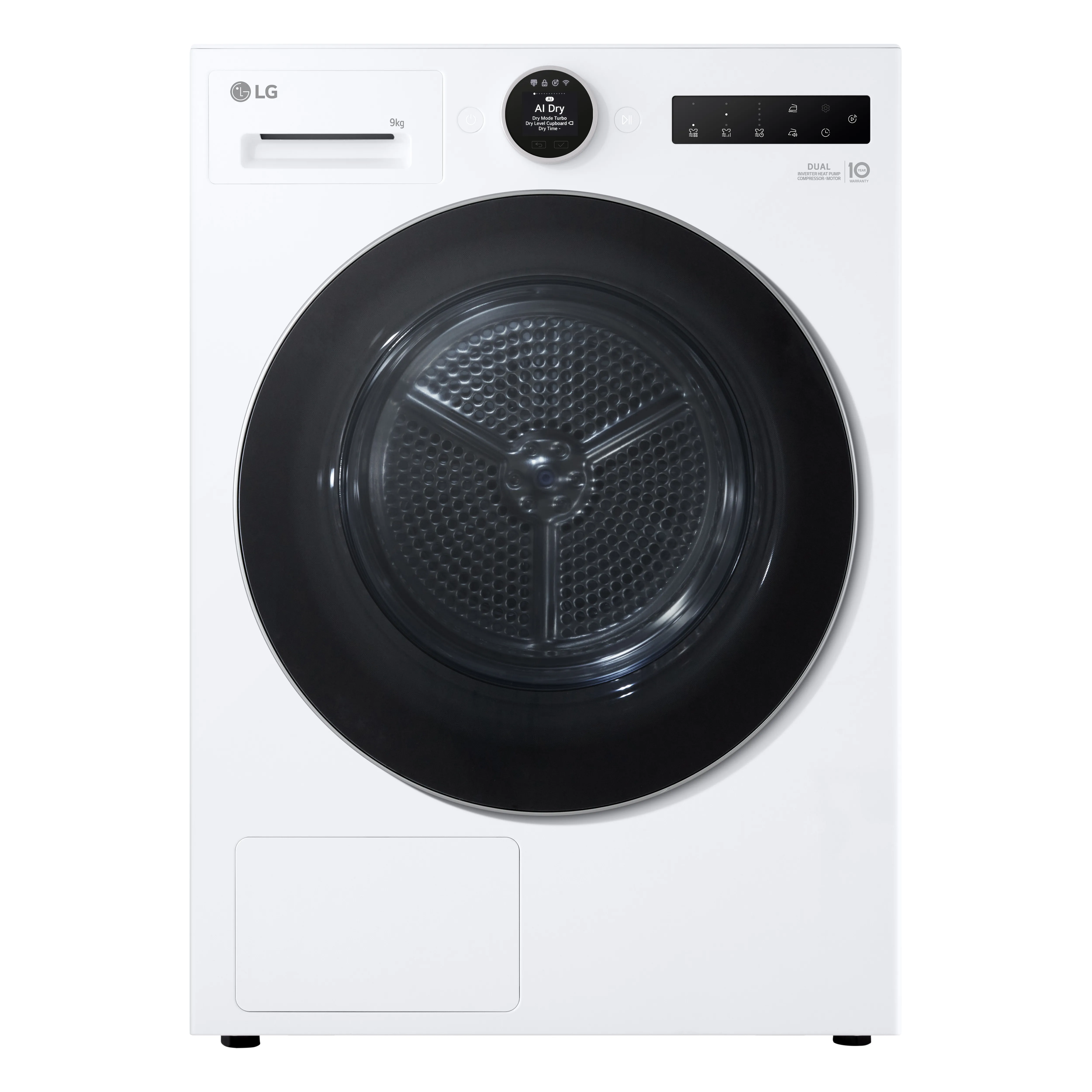 Suszarka LG RHX7009TLS Funkcje AI 66cm 9kg Zdalne sterowanie