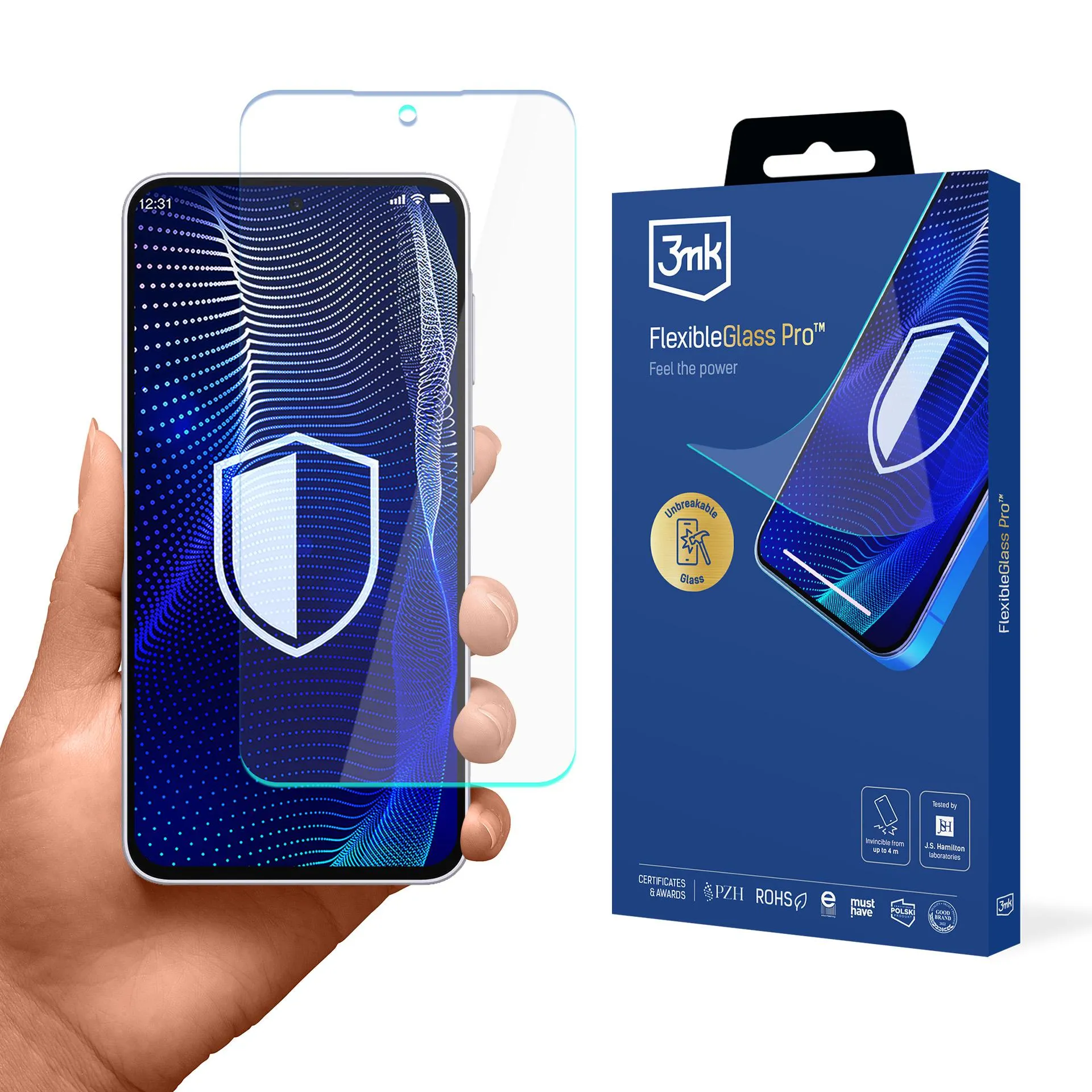 Szkło hybrydowe 3mk FlexibleGlass Pro do Galaxy A57