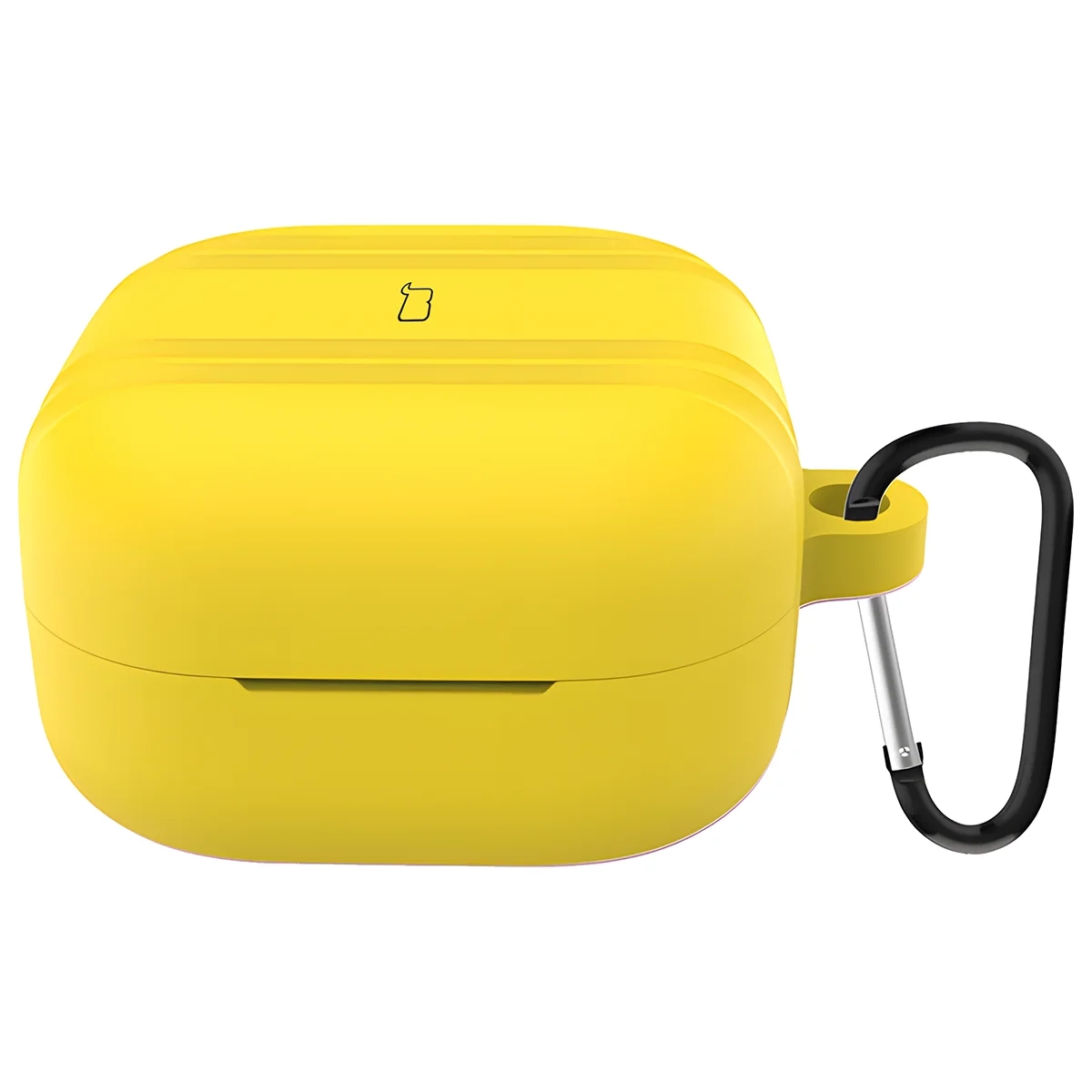 Etui na słuchawki Bizon Case Headphone Silicone do Galaxy Buds 4/4 Pro Żółty