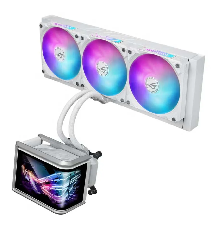 Chłodzenie ASUS ROG Ryuo IV SLC 360 ARGB White Edition Biały
