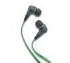 Słuchawki przewodowe Magnat LZR 340 - dokanałowe - mikrofon - szaro-zielone