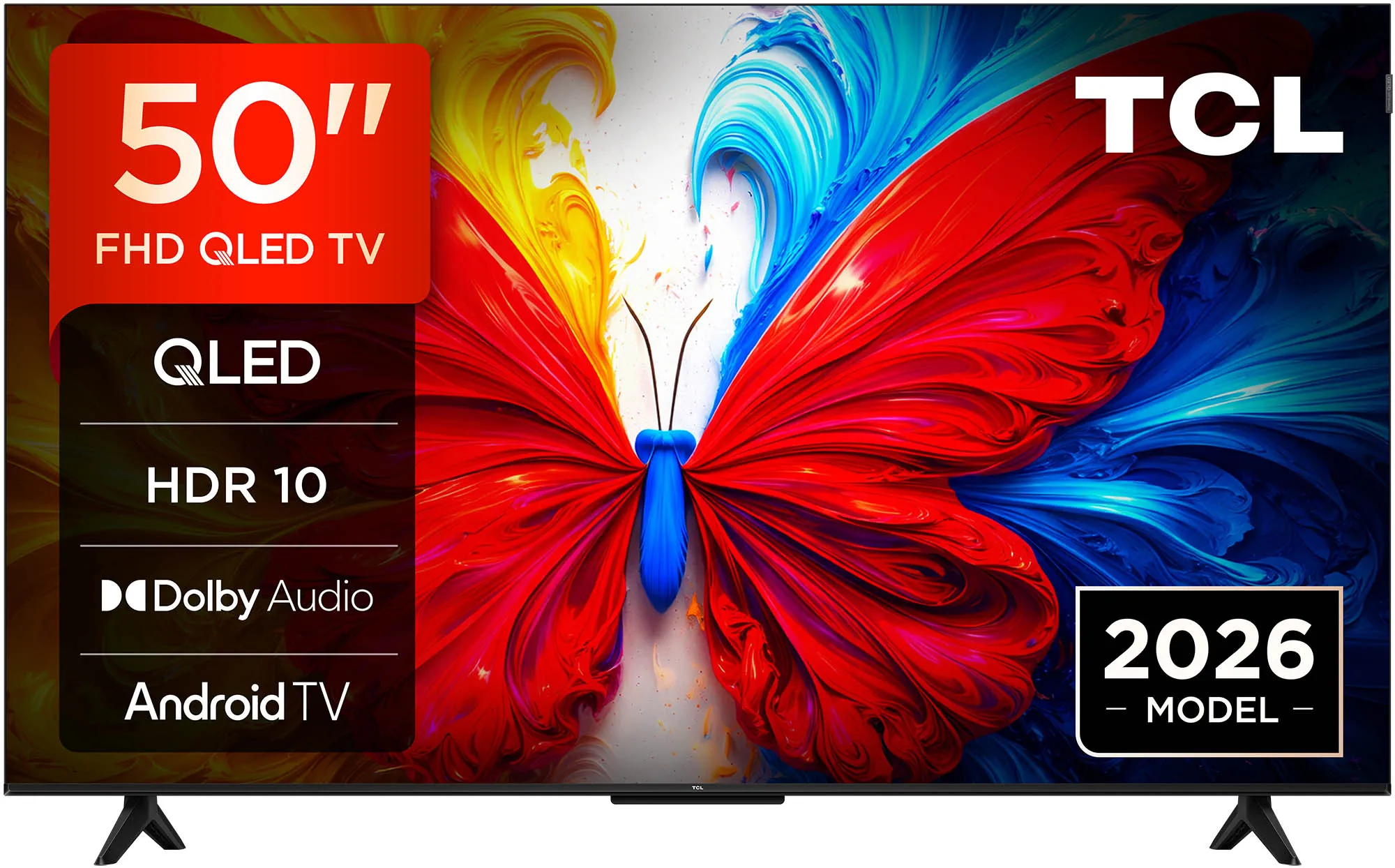 Telewizor TCL 50S5L 50" QLED Full HD Android TV DVB-T2