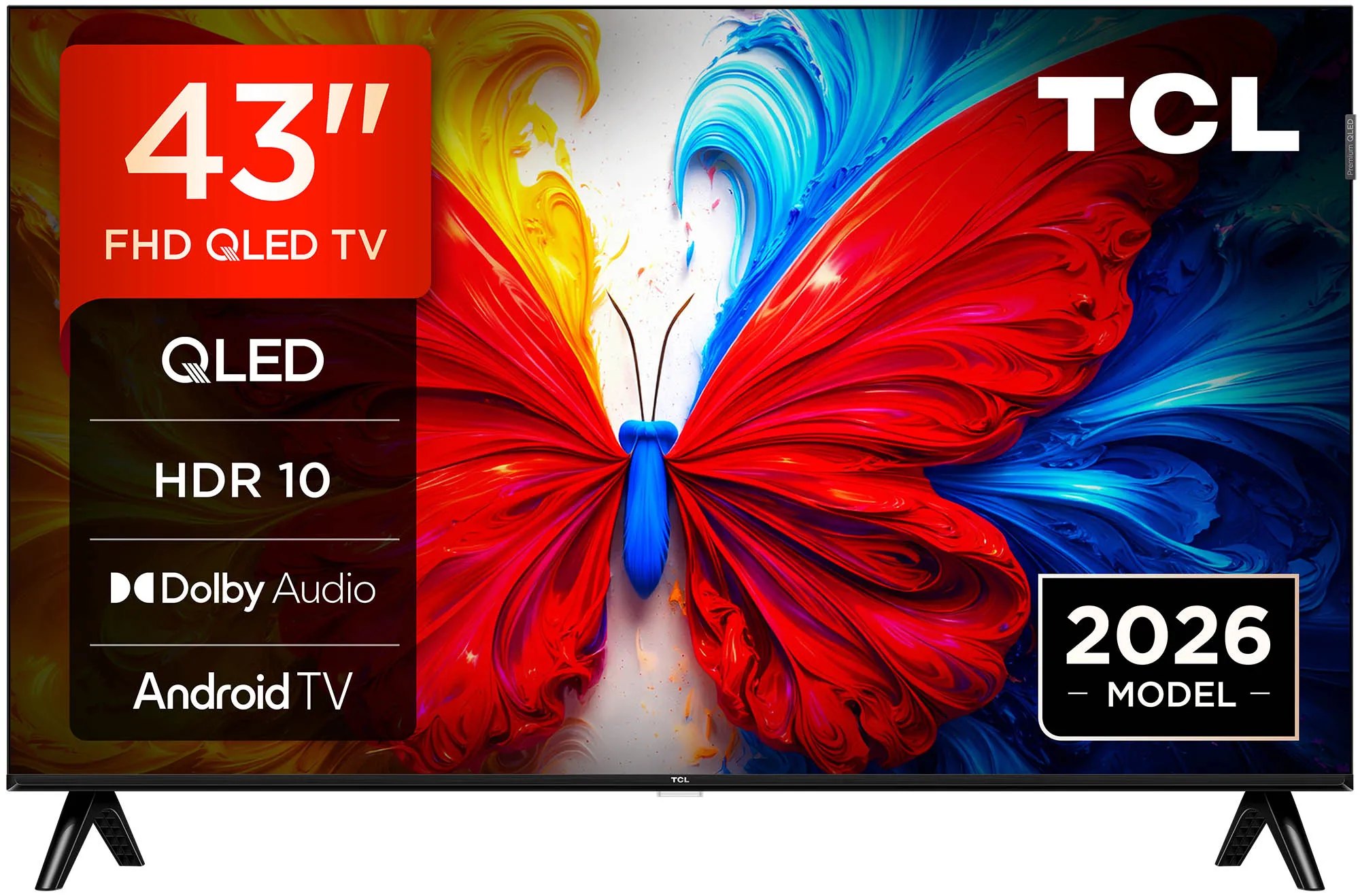Telewizor TCL 43S5L 43" QLED Full HD Android TV DVB-T2