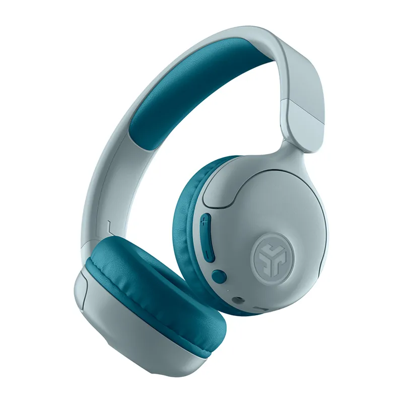 Słuchawki bezprzewodowe JLab JBuddies Pop Nauszne Bluetooth 5.2 Szaro-Niebieski