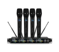Musicmate Zestaw mikrofonowy MM-850 OpenStage Dynamiczny Bezprzewodowy Czarny