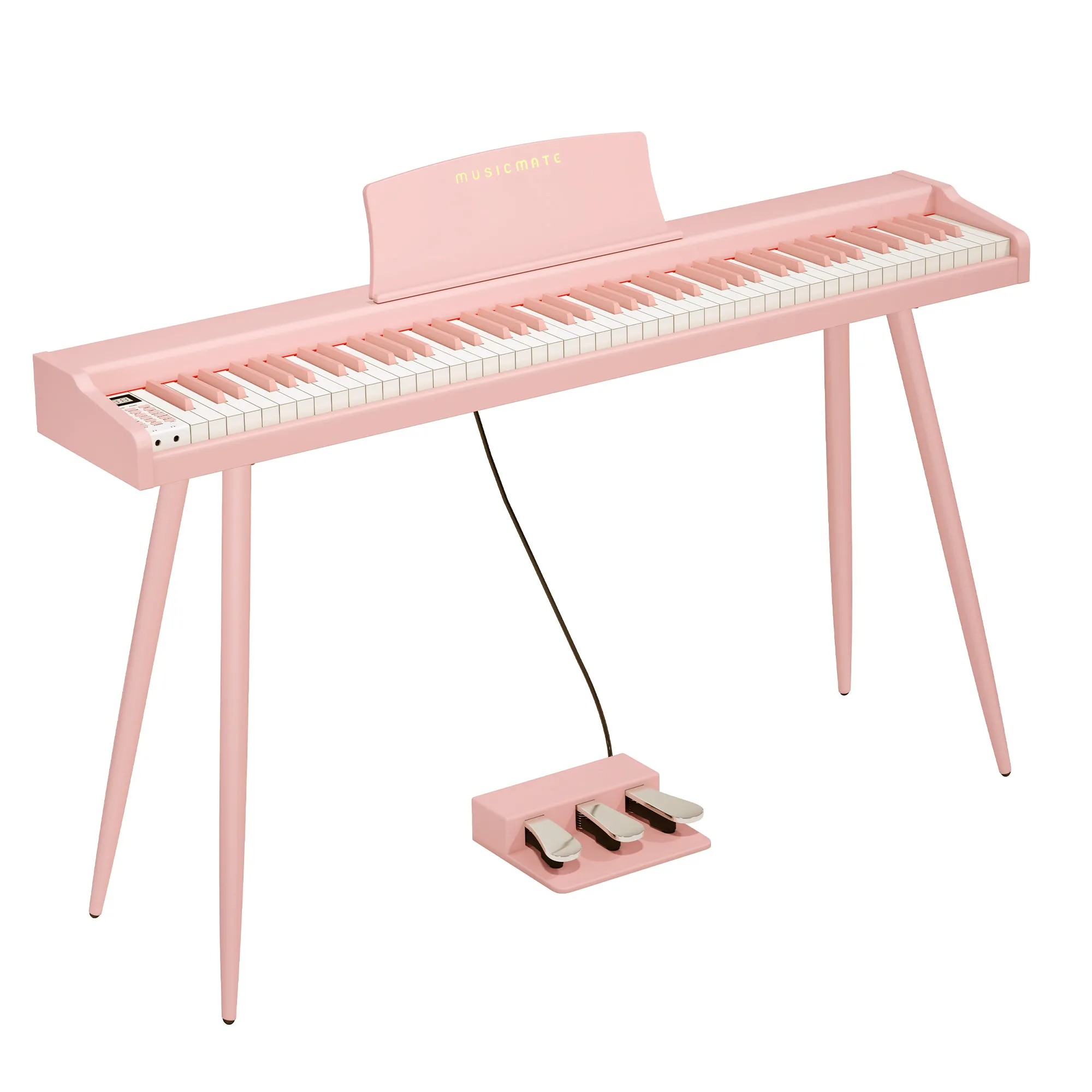 Pianino cyfrowe Musicmate MM-P25-P RoseKeys Różowy