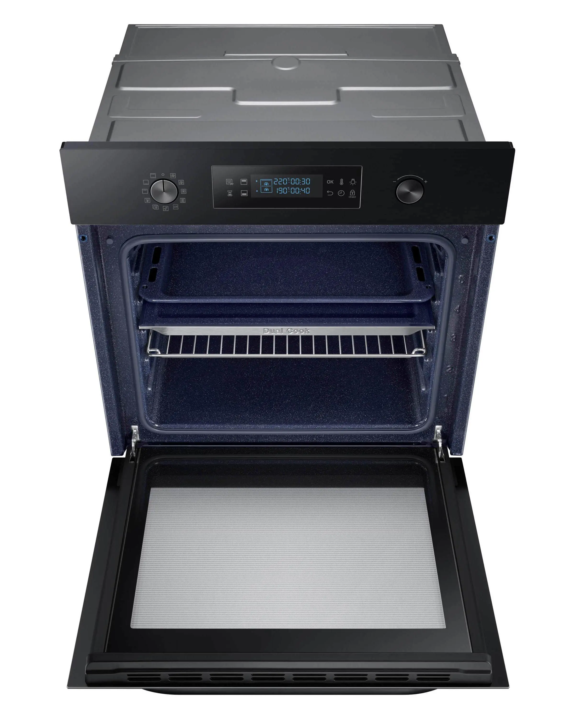 Piekarnik elektryczny Samsung Dual Cook NV66M3531BB Termoobieg Czarny