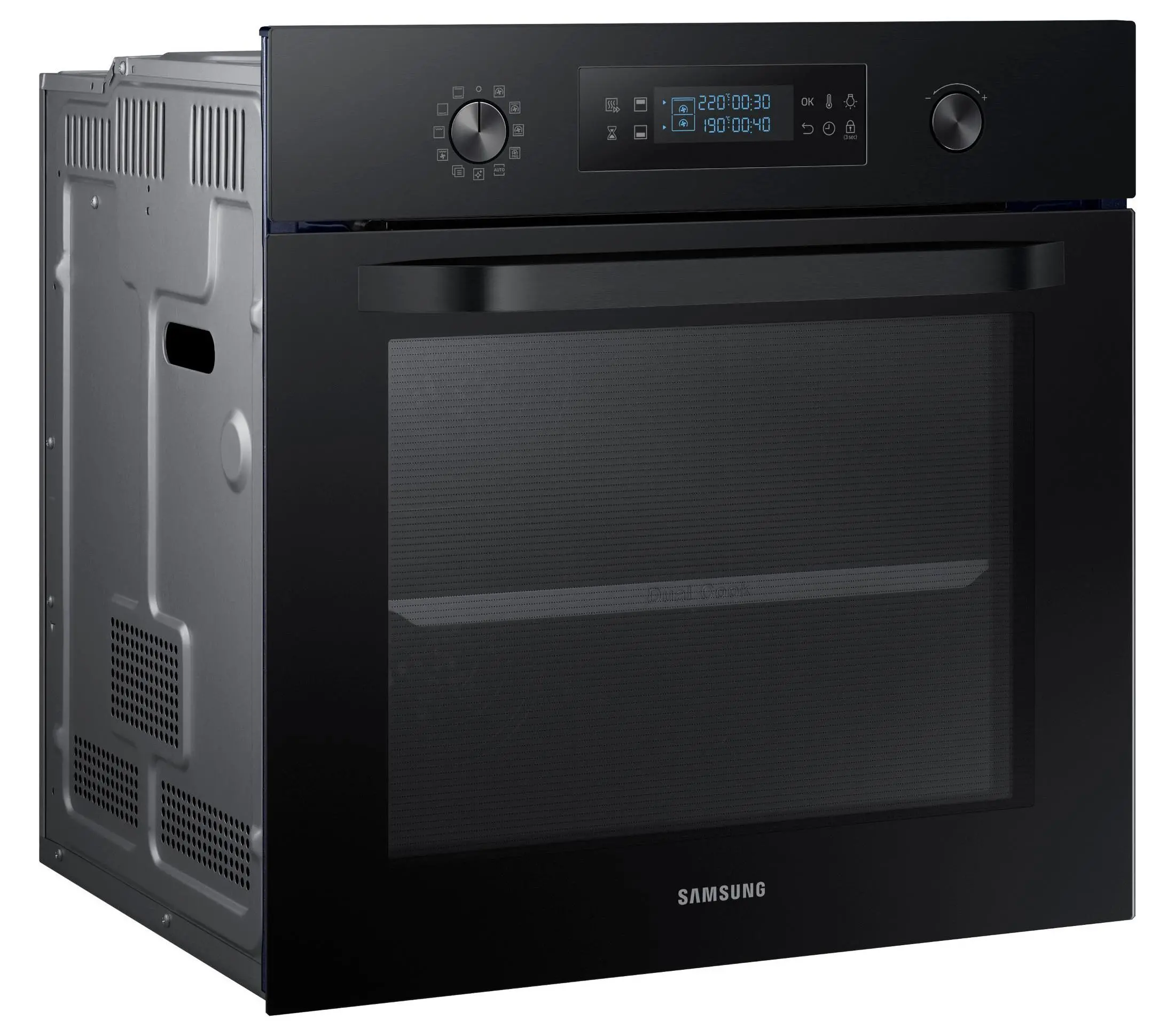 Piekarnik elektryczny Samsung Dual Cook NV66M3531BB Termoobieg Czarny
