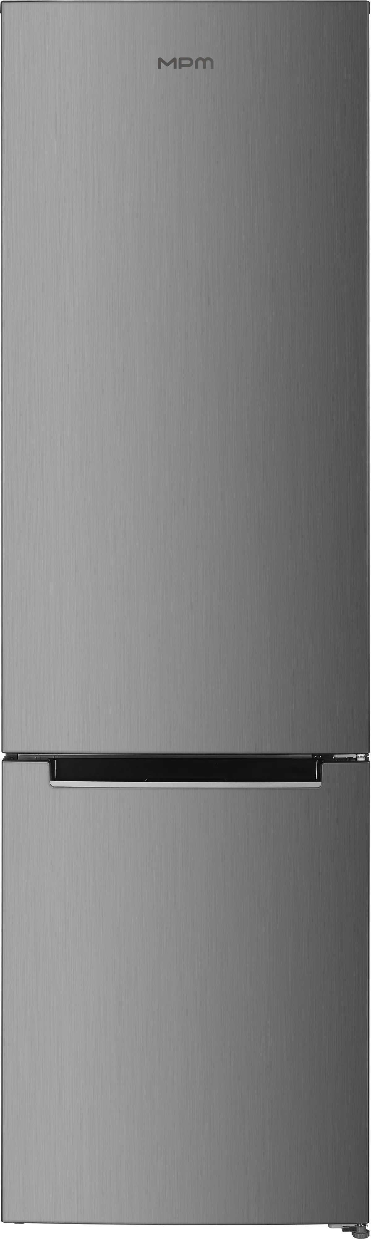 Lodówka MPM 348-FF-40/D Pełny No Frost 201cm Szuflada z kontrolą wilgotności Dark Inox