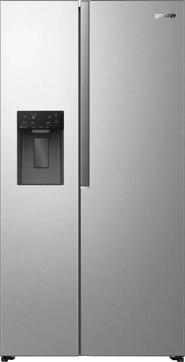 Lodówka Gorenje SBS NRS917E61X Pełny No Frost 178,6cm Komora świeżości Stalowy