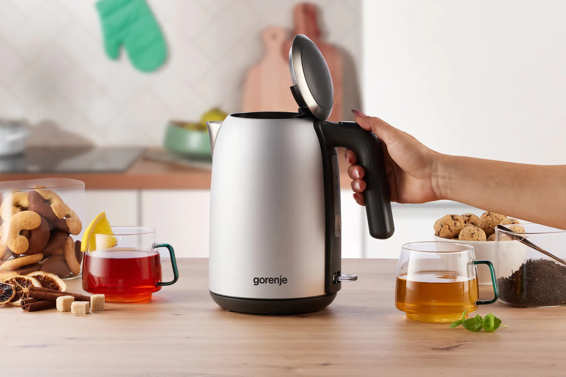фото Електрочайник Gorenje K17OGR 3