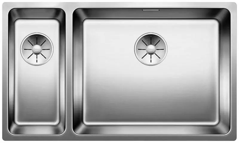 Zlewozmywak Blanco ANDANO 500/180-U 522989 Komora z prawej strony Stalowy Srebrny