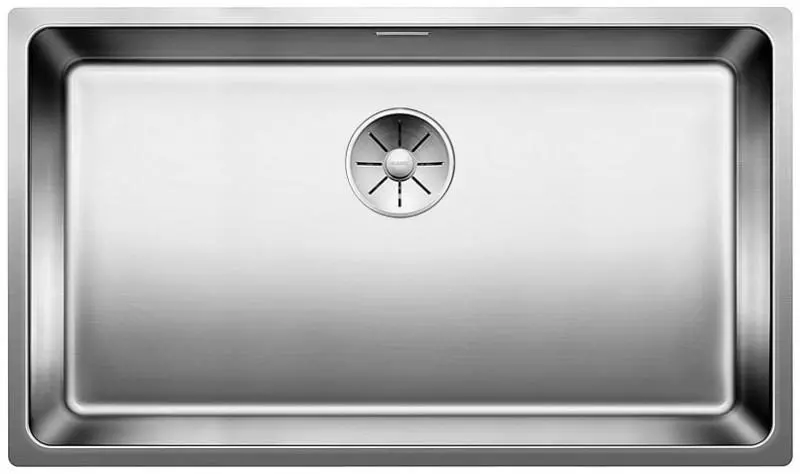 Blanco ANDANO 700-U 522971 Bez korka automatycznego Stalowy Srebrny