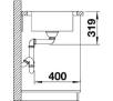 Zlewozmywak Blanco MEDIAN XL 6 S-IF 518490 (lewa komora)