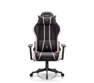 Diablo Chairs X-One 2.0 Small Akira Pink Gamingowy do 90kg Tkanina Czarno-Różowy