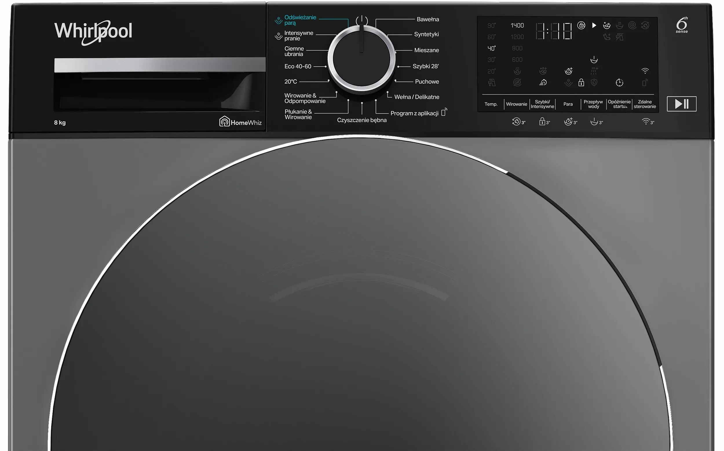 фото Стиральная машина автоматическая Whirlpool WAM874SKBCPL 1